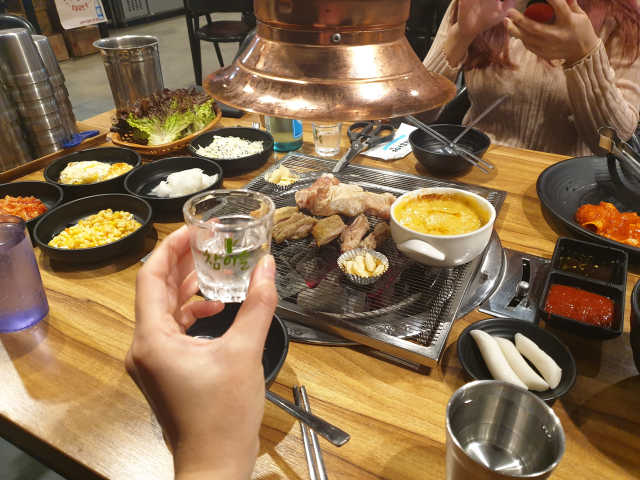 [춘여닭숯불닭갈비] 닭갈비 무한 2인+치즈퐁듀+음료수 리뷰 사진