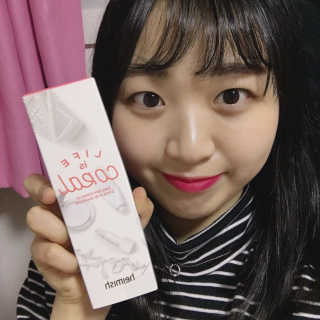 헤이미쉬 데일리즘 코랄릭 스틱 아이 섀도우 — 4.5점을 준 리뷰어가 2018년 3월 올린 사용 사진