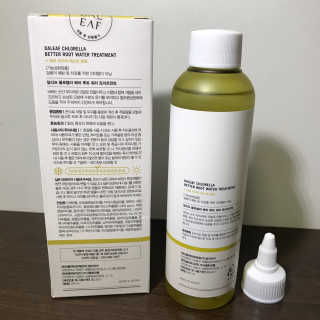 달리프 클로렐라 베러 루트 워터트리트먼트 200ml — 5점을 준 리뷰어가 2019년 12월 올린 사용 사진