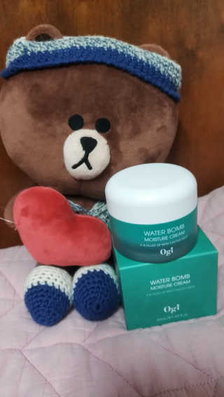 오지아이 워터 밤 모이스처 크림 50ml — 5점을 준 리뷰어가 2020년 2월 올린 사용 사진