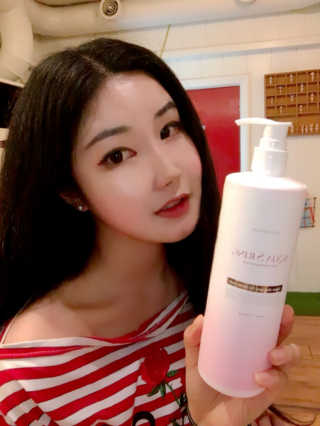 아쿠아큐링 아쿠아S링 퓨어리프레싱 헤어케어 500ml — 4.67점을 준 리뷰어가 2018년 7월 올린 사용 사진