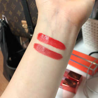 [블랙루즈] 에어 핏 벨벳 틴트3 택1+랜덤1 — 3점을 준 리뷰어가 2019년 3월 올린 사용 사진