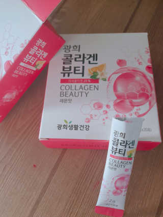 광희생활건강 광희 콜라겐뷰티 — 5점을 준 리뷰어가 2019년 12월 올린 사용 사진