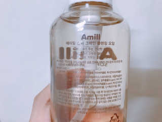 에이밀 슈퍼 그레인 클렌징 오일 125ml — 3점을 준 리뷰어가 2019년 9월 올린 사용 사진