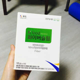 두루원 똥기사의 Kfood 화이버슬림 — 3점을 준 리뷰어가 2018년 7월 올린 사용 사진