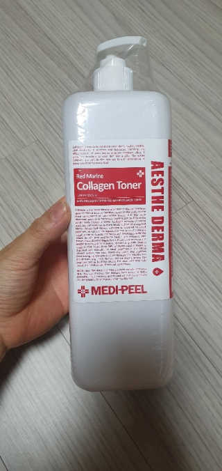 메디필 에스테 더마 레드마린 콜라겐 토너 — 5점을 준 리뷰어가 2020년 1월 올린 사용 사진