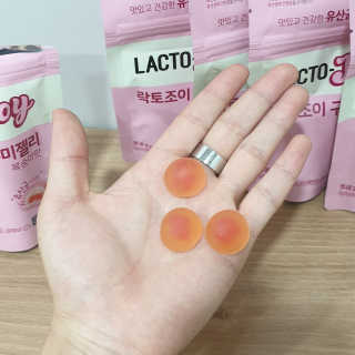 락토조이 구미젤리 복숭아맛 — 5점을 준 리뷰어가 2019년 6월 올린 사용 사진