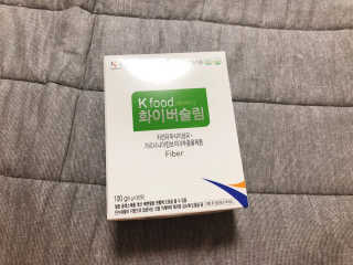케이푸드 똥기사의 Kfood 화이버슬림 — 1점을 준 리뷰어가 2019년 8월 올린 사용 사진