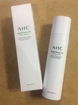 AHC 에이 에이치 씨 미니멀 10 워터리 에센스 — 4.5점을 준 리뷰어가 2018년 12월 올린 사용 사진