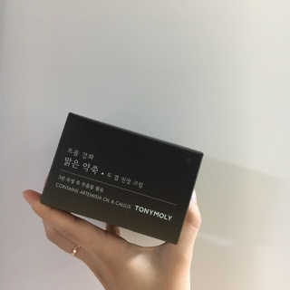 토니모리 프롬 강화 맑은 약쑥 두 겹 진정 크림 — 4점을 준 리뷰어가 2019년 9월 올린 사용 사진