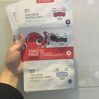 나이팅게일 TAKO PACK NOSE [문어코팩] — 4.5점을 준 리뷰어가 2016년 12월 올린 사용 사진
