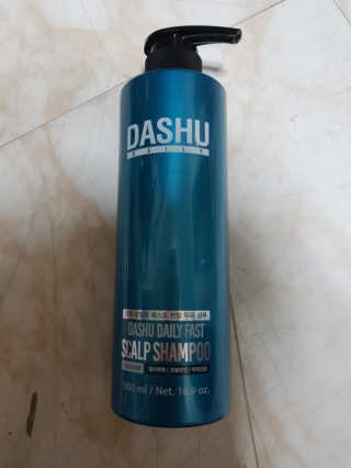 다슈코리아 다슈 데일리 패스트 한방 두피 샴푸 500ml — 3.67점을 준 리뷰어가 2018년 2월 올린 사용 사진