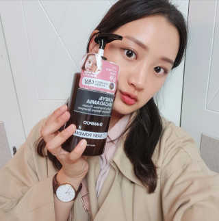 쿤달 네이처 샴푸 — 4.83점을 준 리뷰어가 2018년 10월 올린 사용 사진