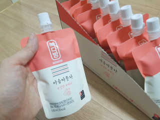 자연원 복다방 2종 100ml 10포씩 — 5점을 준 리뷰어가 2018년 12월 올린 사용 사진