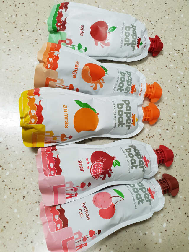 페이퍼보트 쥬스 5종 리뷰 사진