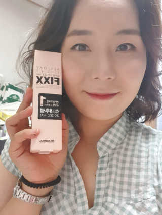 쏘내추럴 올데이 메이크업 픽서 — 5점을 준 리뷰어가 2019년 7월 올린 사용 사진