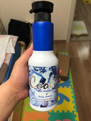 쿨 샴푸 바디워시 아스산타 기린화장품 500ml — 4.5점을 준 리뷰어가 2018년 4월 올린 사용 사진