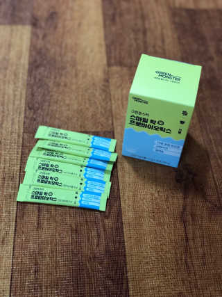 그린몬스터 스마일락 프로바이오틱스 유산균 — 5점을 준 리뷰어가 2018년 12월 올린 사용 사진