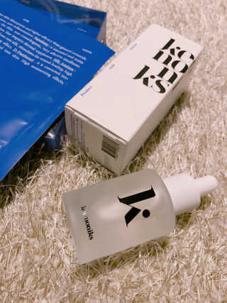 키노닉스 펀더멘탈 하이드레이팅 앰플 부스터 — 5점을 준 리뷰어가 2019년 3월 올린 사용 사진