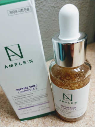 앰플엔 암 페트 펩티드 샷 AMPOULE — 5점을 준 리뷰어가 2019년 8월 올린 사용 사진