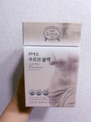 [하우투잇] 뤼에르 쿠르브 블랙 10ml x 30포 총 300ml — 5점을 준 리뷰어가 2020년 3월 올린 사용 사진