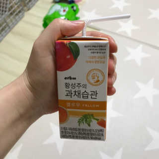 이롬 황성주의 과채습관 옐로우,퍼플_랜덤1종,190mlX16개입 — 5점을 준 리뷰어가 2019년 5월 올린 사용 사진