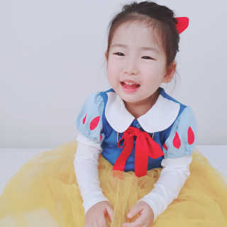 코코리따 아임프린세스 원피스 — 5점을 준 리뷰어가 2020년 2월 올린 사용 사진
