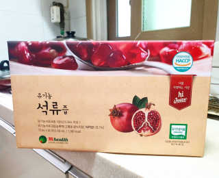 [하이헬스] 정말 진하고 맛있는 유기농 석류즙 30포 — 5점을 준 리뷰어가 2019년 11월 올린 사용 사진
