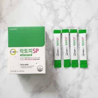 유산균하우스 [프로바이오닉]락토피SP 스틱 — 5점을 준 리뷰어가 2019년 2월 올린 사용 사진
