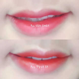 [블랙루즈] 로즈 벨벳 립스틱 택1+랜덤1 — 4점을 준 리뷰어가 2019년 2월 올린 사용 사진