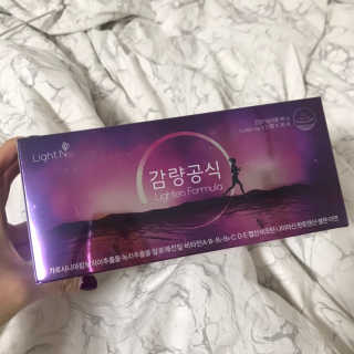 [감량공식] 다이어트 건강기능식품 — 5점을 준 리뷰어가 2019년 12월 올린 사용 사진