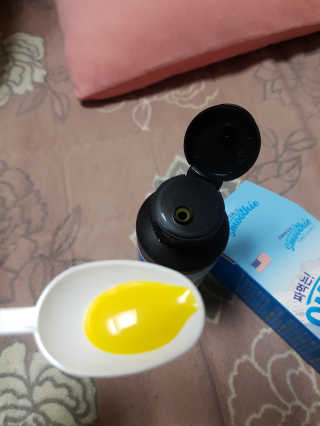 오메가-3스무디 [오메가스무디] 짜먹는 오메가3 DHA 임산부 어린이 — 4점을 준 리뷰어가 2019년 3월 올린 사용 사진