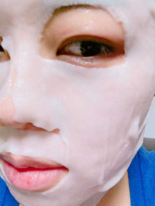 네오젠 화이트트러플 핑크캑터스 니트마스크 — 3.5점을 준 리뷰어가 2016년 12월 올린 사용 사진