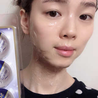 샤인피에이치 쏘큐 리프팅업 페이스 마스크 — 5점을 준 리뷰어가 2019년 1월 올린 사용 사진