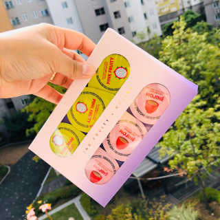하프 문 아이즈 [하프문아이즈] 핑크 프루티X호지니 마스크팩 세트 — 5점을 준 리뷰어가 2019년 10월 올린 사용 사진