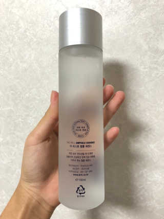 비알티씨 더 퍼스트 앰플 에센스 — 4.5점을 준 리뷰어가 2019년 4월 올린 사용 사진