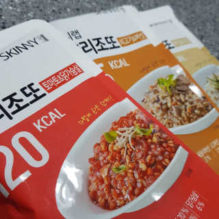 스키니랩 곤약리조또 3종 — 3점을 준 리뷰어가 2019년 3월 올린 사용 사진