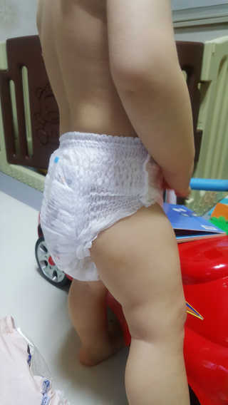 보솜이 액션핏 팬티형 — 5점을 준 리뷰어가 2019년 3월 올린 사용 사진