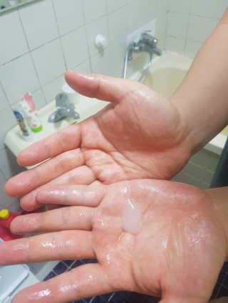 [후르디아] 골라쓰는 모찌 클렌징폼 5종 세트 — 5점을 준 리뷰어가 2019년 5월 올린 사용 사진