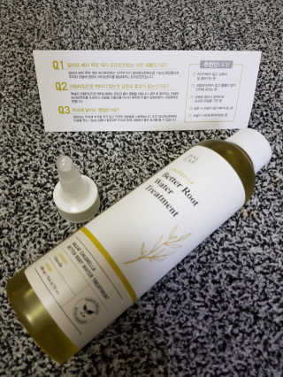 달리프 클로렐라 베러 루트 워터트리트먼트 200ml — 5점을 준 리뷰어가 2019년 4월 올린 사용 사진