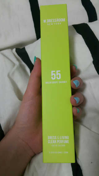 더블유드레스룸 신규향 드레스퍼퓸150ml — 3.5점을 준 리뷰어가 2018년 8월 올린 사용 사진