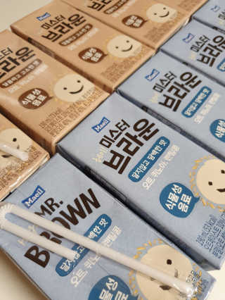 헤이미스터브라운 [매일유업] 헤이 미스터브라운 12개입 — 5점을 준 리뷰어가 2019년 8월 올린 사용 사진