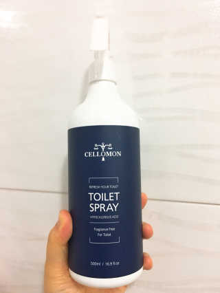 셀로몬 토일렛 스프레이 500ml — 5점을 준 리뷰어가 2018년 5월 올린 사용 사진