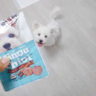 미누시아 촉촉한 닭안심 + 홍삼발효 훈제 말고기 — 5점을 준 리뷰어가 2018년 6월 올린 사용 사진