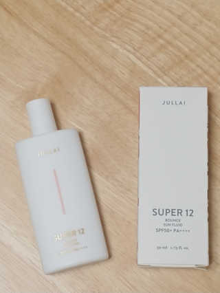 쥴라이Jullai 슈퍼 12 바운스 선 플루이드 SPF50+ PA++++ — 5점을 준 리뷰어가 2019년 7월 올린 사용 사진