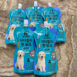 닥터할리펫밀크 8종 — 5점을 준 리뷰어가 2020년 2월 올린 사용 사진