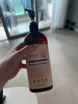 아미니 오일워시 시리즈 400ml（3종 중 1종 랜덤발송 — 4점을 준 리뷰어가 2019년 7월 올린 사용 사진