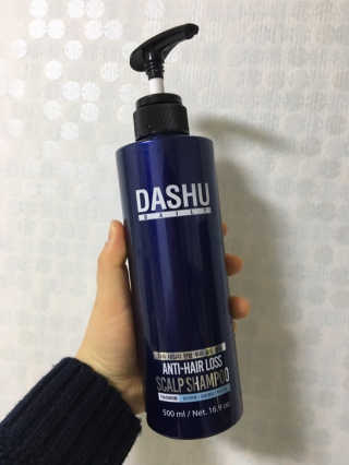 다슈코리아 다슈 데일리 한방 두피 골드 샴푸 500ml — 4점을 준 리뷰어가 2019년 2월 올린 사용 사진