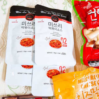 미쓰리떡볶이 just 10 min 패키지 — 4점을 준 리뷰어가 2018년 5월 올린 사용 사진