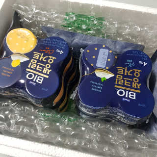 [매일 바이오] 생크림요거트 플레인 12개 + 유자 12개 — 5점을 준 리뷰어가 2019년 6월 올린 사용 사진